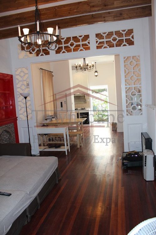 xuhui rent in french concession 1 BR studio lane house with terrace in french concession