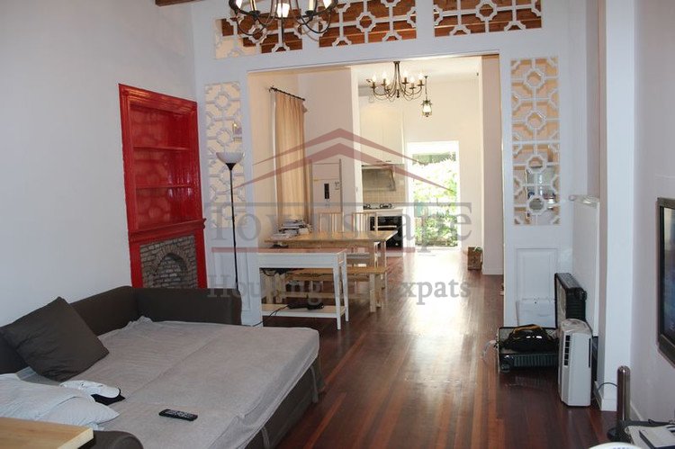 rent old lane house 1 BR studio lane house with terrace in french concession