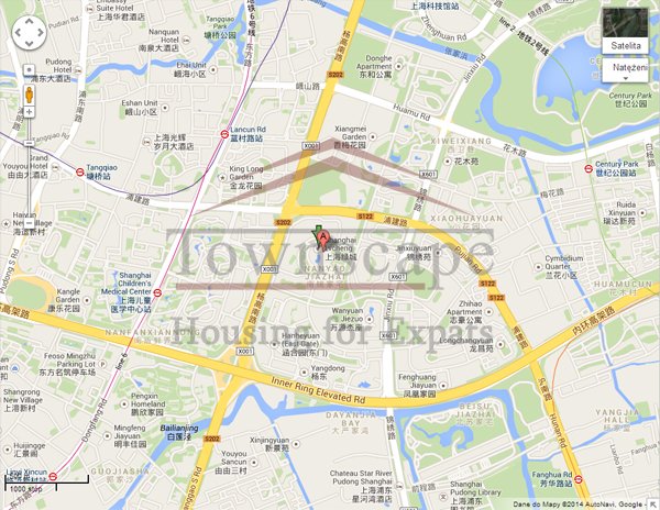 green town shanghai Beautiful apartment for rent in Pudong near Century Park