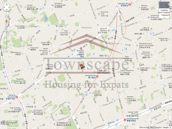 huaihai road rent Renovated old apartment for rent near Huaihai middle road