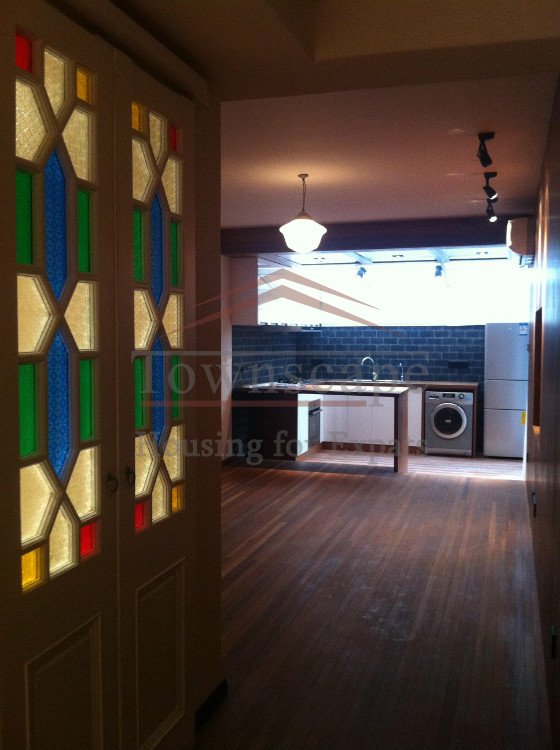 old apartment shanghai for rent Floor heated old apartment on west jianguo road in former french concession
