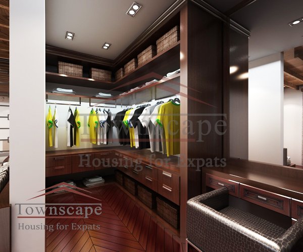 Freanch concession for rent Garden and floor heating lane house for rent near Huaihai middle road in french concession