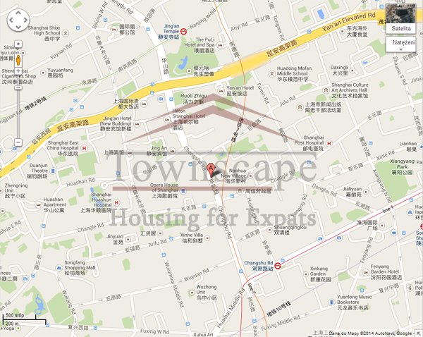 french concession for rent Old apartment with floor heating and garden in french concession