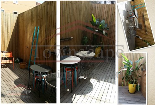 xuhui apartment for rent Old apartment with floor heating and garden in french concession