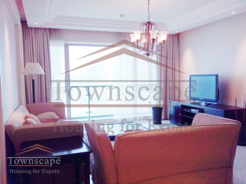 shanghai rent Shimao Riviera in pudong for rent with beautiful view