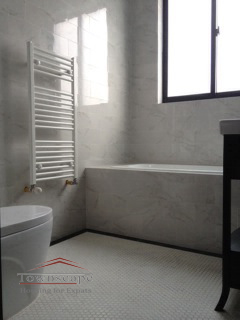 french concession shanghai for rent Renovated unfurnished wall heated lane house with terrace in French Concession