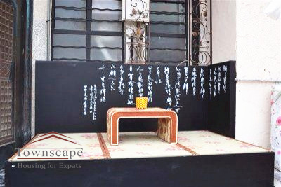 jingan rent Renovated old apartment with garden for rent near Jingan Temple