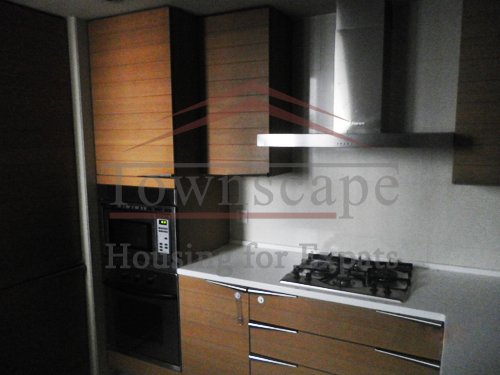 shanghai top of city apartment rent 4 BR high floor apartment for in Top of city compound