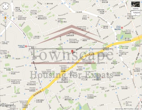  Apartment for rent near Jingan Temple metro line 2 & 11