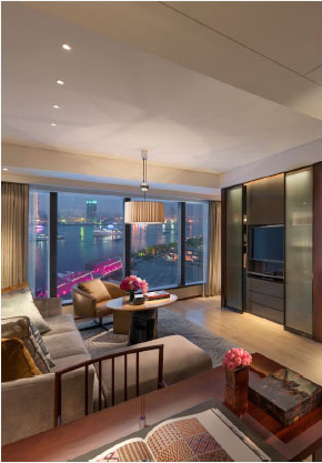 mandarin oriental shanghai pudong Mandarin Oriental Executive Apartments river view