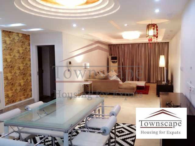 jingan apartment shanghai for rent 3 BR Manhattan Heights for rent in Jingan Temple District
