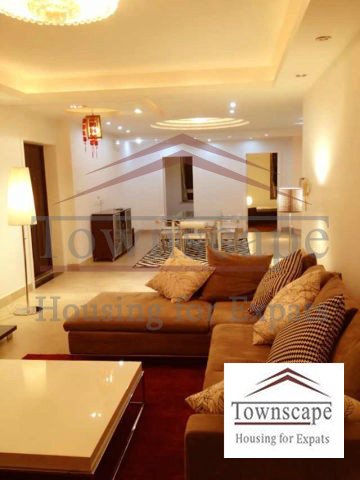 jingan apartment shanghai for rent 3 BR Manhattan Heights for rent in Jingan Temple District