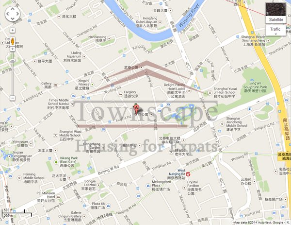  2 BR apartment for rent nean Nanjing west road