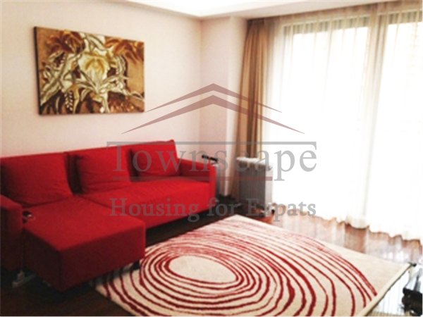 pudong shanghai apartment rent Cozy Yanlord Garden with balcony for rent
