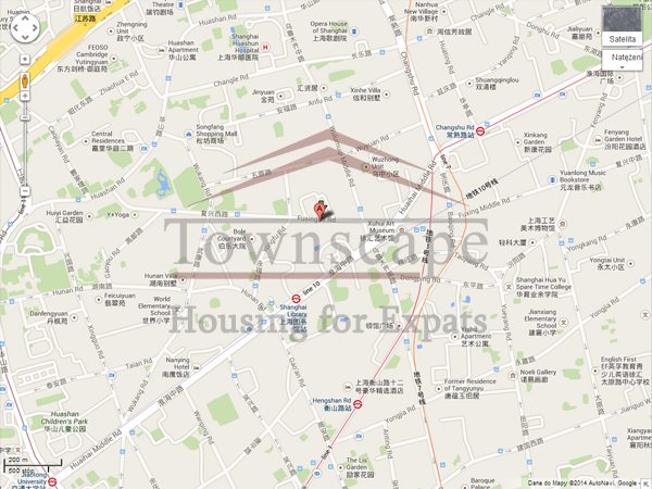 french concession for rent Old apartment with terrace for rent in french concession close to Middle Huaihai road