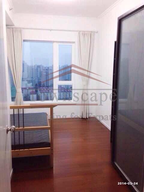 shanghia apartment rent Renovated 3 BR apartment at high floor for rent near Jiao Tong university