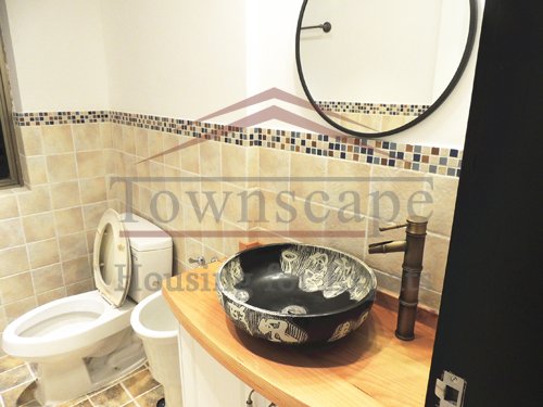 former french concession apartment Floor heated with nice view spacious apartment for rent in the middle of french concession