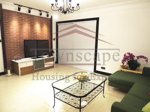 former french concession apartment Floor heated with nice view spacious apartment for rent in the middle of french concession