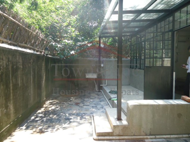nice apartmnent for rent shanghai Old apartment with garden for rent in french concession