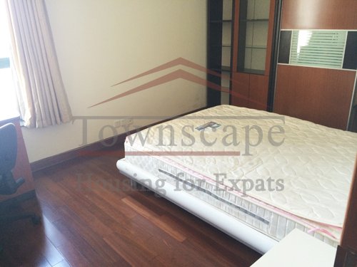 french concession housing shanghai Cozy high floor Oriental Manhattan Xuhui Apartment for Rent