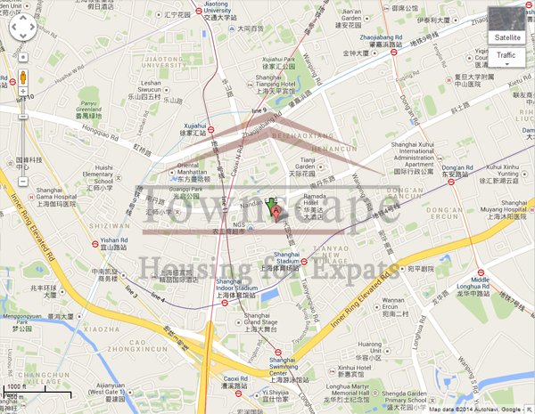 shanghai rental Cozy apartment for rent in the xujiahui area