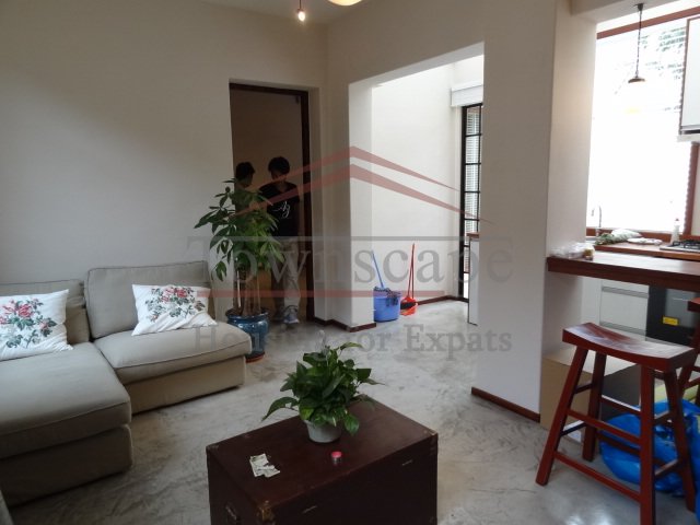 real estate shanghai Renovated lane house with terrace in French Concession