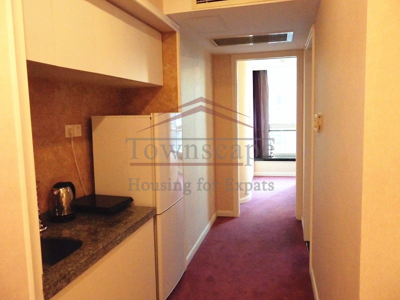  Bright 1BR on West Nanjing rd, 3 mins to line2