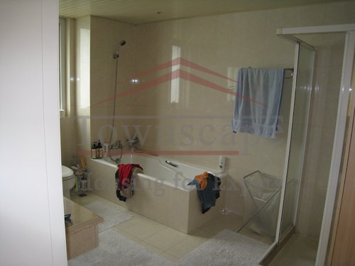 shanghai apartments Big 5 BR villa with garden in Gubei district