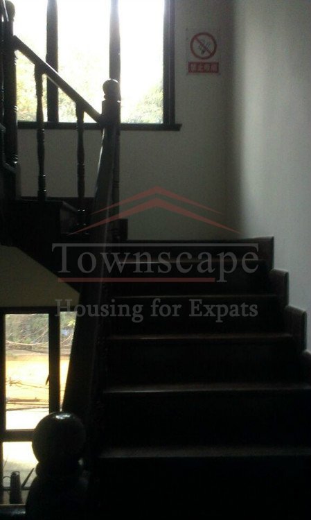 shanghai apartments rent Lane house with terrace perfectly located on Middle Huaihai Road