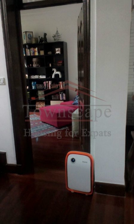 shanghai apartments rent Lane house with terrace perfectly located on Middle Huaihai Road