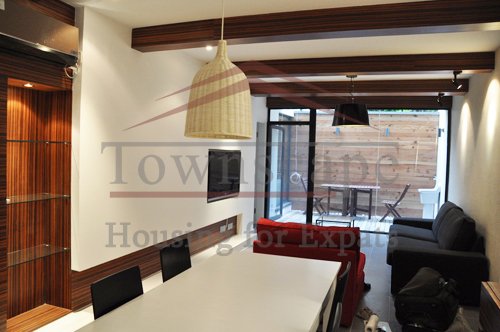 apartments for rent with terrace Beautiful renovated studio with terrace in center of French Concession