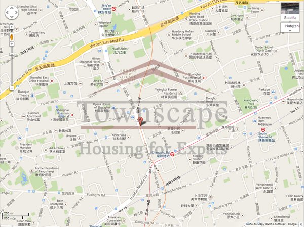 house rent shanghai Lane house with terrace for rent on Changshu road in french concession