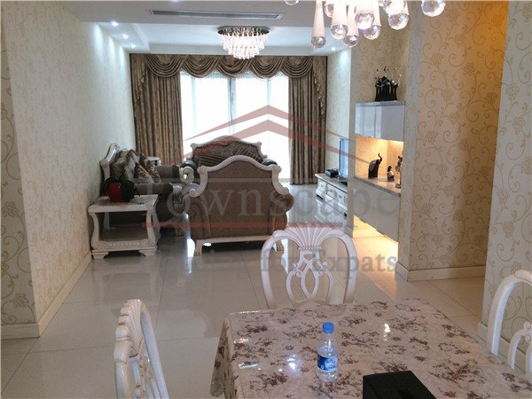 Shanghai rent apartments High floor Lujiazui apartment for rent in Pudong