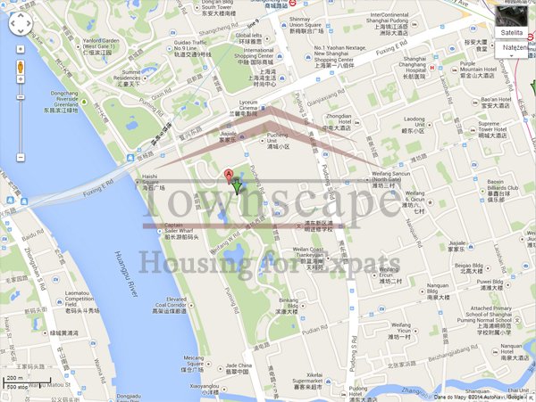 pudong shanghai apartment Shimao Riviera apartment in pudong for rent high floor