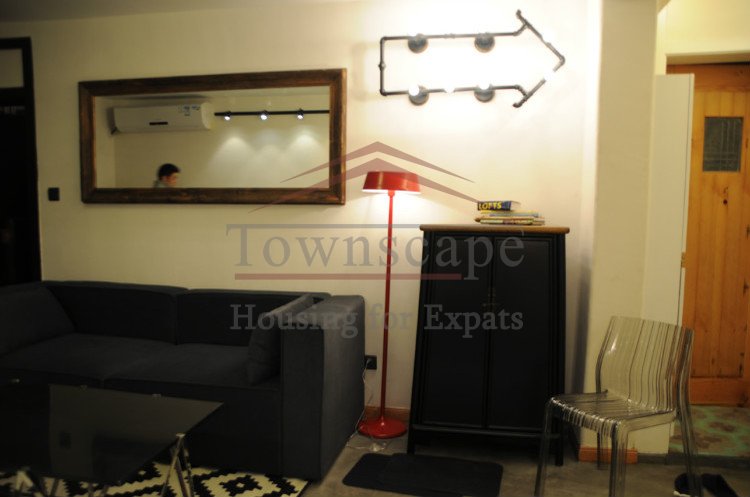 rent apartments shanghai Floor heated old apartment with terrace in former french concession