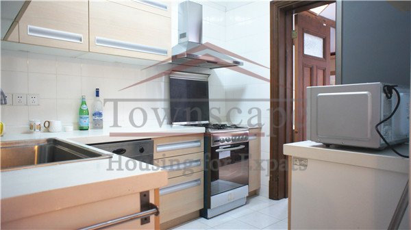 lane house for rent 3 Level 5 BR Renovated lane house with roof terrace in French Concession