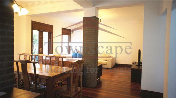old house for rent 3 Level 5 BR Renovated lane house with roof terrace in French Concession