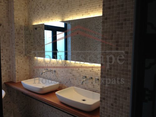 shanghai old apartment rent Floor heated renovated old apartment in former french concession on yongfu road