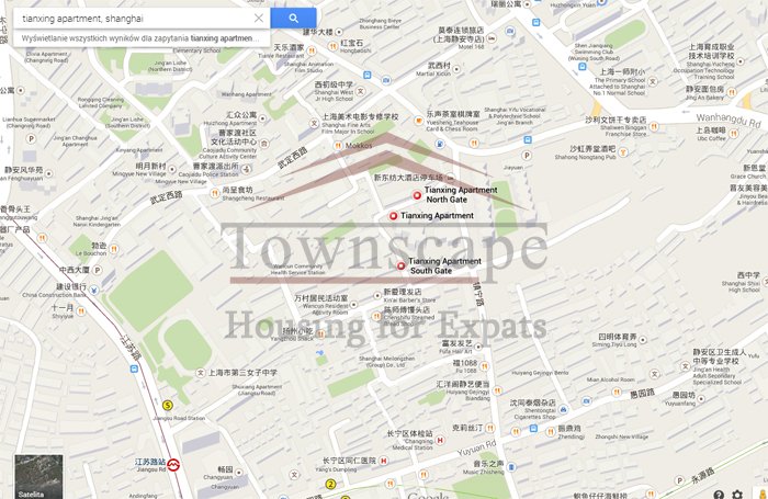 Jingan temple rent Spacious renovated apartment with city view in Jingan Temple District