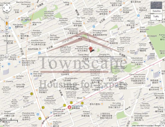 houses for rent in shanghai Lane House with balcony near Middle Huaihai road