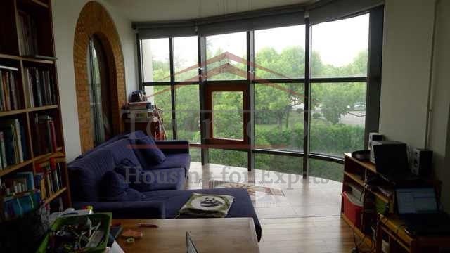 houses for rent in shanghai 3 level villa with swimming pool in good area