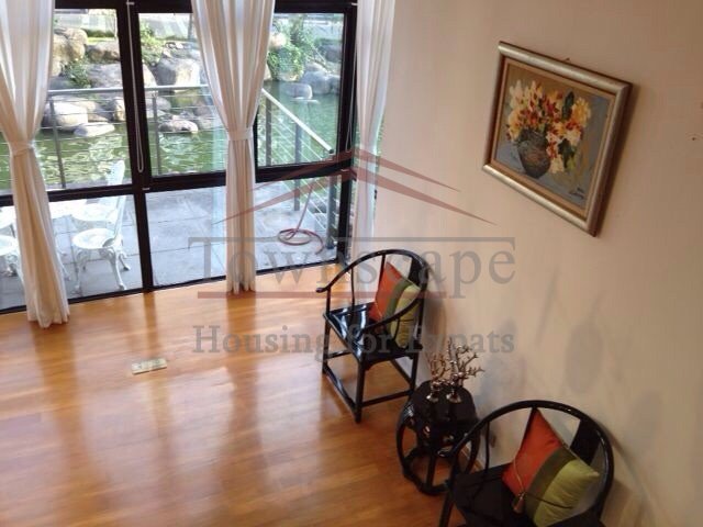 diamond villa shanghai for rent Big 4BR 2 Level duplex Diamond Apartment for rent