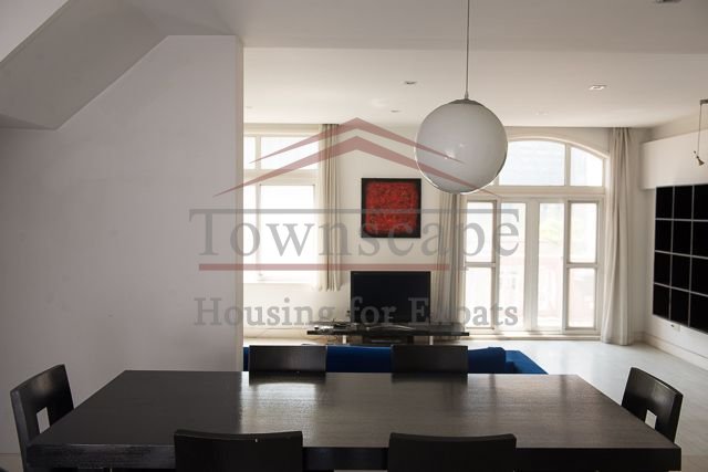 Jingan gerden apartment for rent in shanghai 2 level apartment for rent in the heart of Shanghai