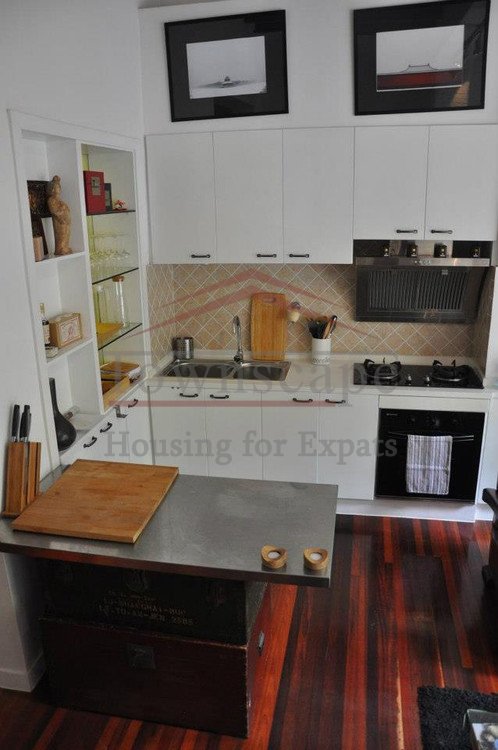 french concession rent Renovated lane house with terrace for rent in French Concession