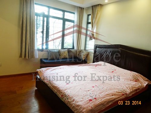 apartments in nanjing west road shanghai for rent Renovated and bright lane house with terrace in French Concession