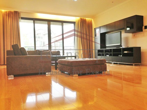 Pudong apartment rent Apartment with floor heating in Pudong for rent