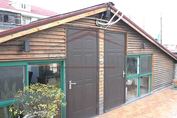 roof terrace lane house shanghai 2 Level lane house with roof terrace in center of French Concession