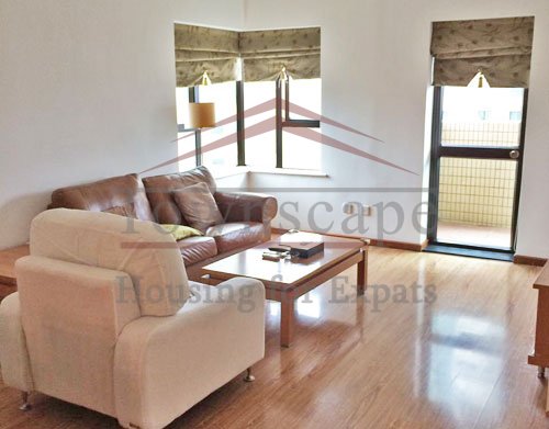 ambassy court with balcony for rent Bright and renovated apartment in Ambassy Court in Shanghai