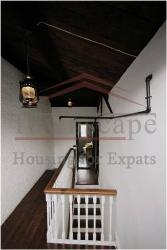 two level old lane house rent shanghai 2 level lane house with terrace and wall heating in center of Shanghai