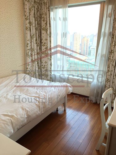 renovated apartments shanghai rent High floor and nice view apartment for rent near Jiaotong University